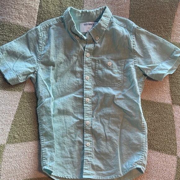 Old Navy Other - Old Navy Mint Green Short-Sleeve Shirt